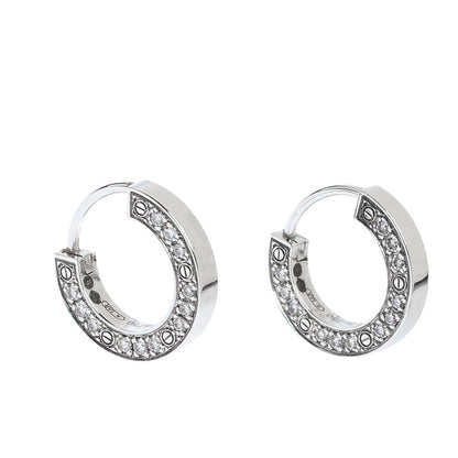 [✨ROSE✨]LOVE DIAMOND EARRINGS