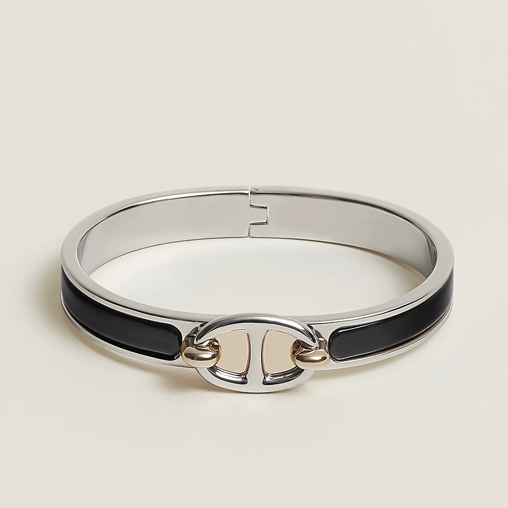 [✨ROSE✨]CLIC CHAINE SILVER BRACELET