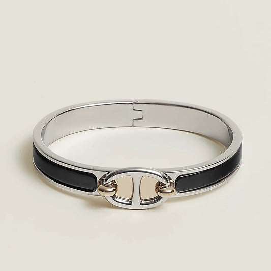 [✨ROSE✨]CLIC CHAINE SILVER BRACELET