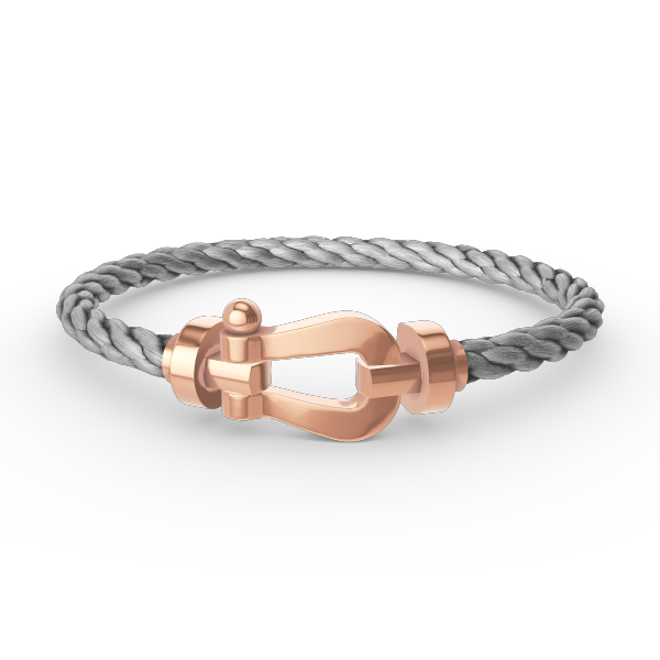 [✨ROSE✨]FORCE LARGE HORSESHOE NO DIAMOND BRACELET ROSE GOLD