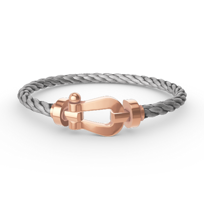[✨ROSE✨]FORCE LARGE HORSESHOE NO DIAMOND BRACELET ROSE GOLD