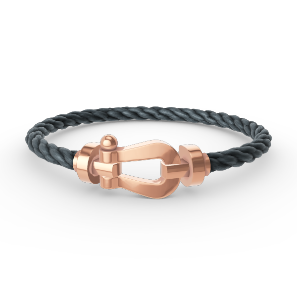 [✨ROSE✨]FORCE LARGE HORSESHOE NO DIAMOND BRACELET ROSE GOLD
