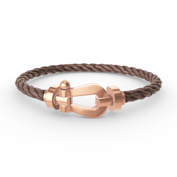 [✨ROSE✨]FORCE LARGE HORSESHOE NO DIAMOND BRACELET ROSE GOLD