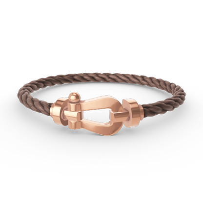 [✨ROSE✨]FORCE LARGE HORSESHOE NO DIAMOND BRACELET ROSE GOLD