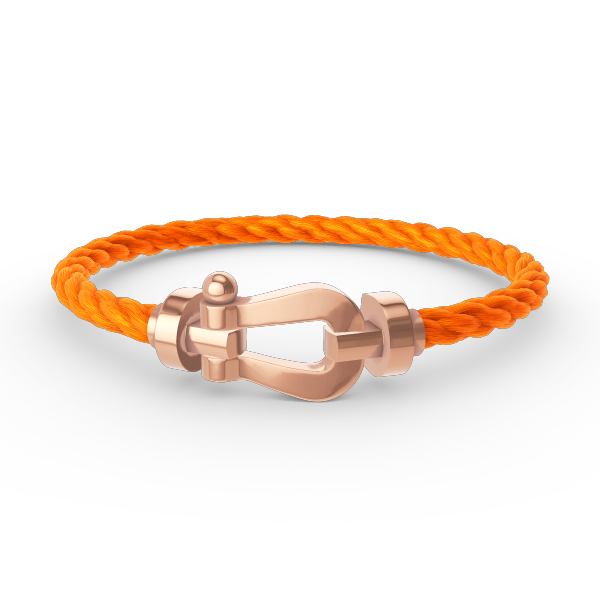 [✨ROSE✨]FORCE LARGE HORSESHOE NO DIAMOND BRACELET ROSE GOLD