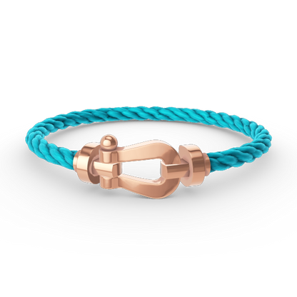 [✨ROSE✨]FORCE LARGE HORSESHOE NO DIAMOND BRACELET ROSE GOLD