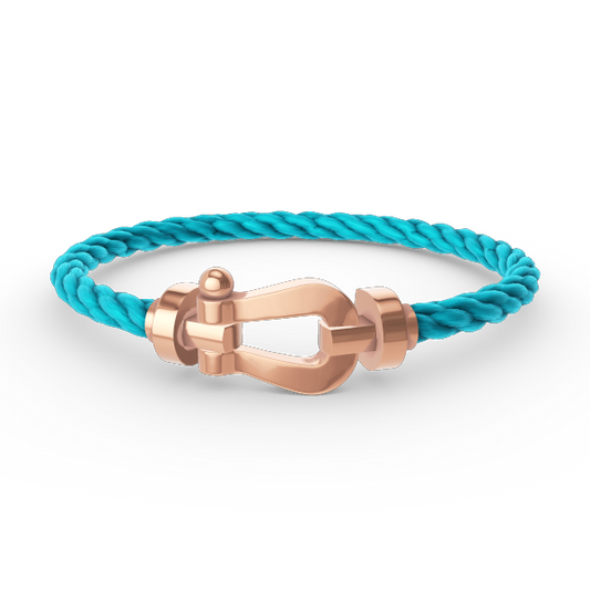 [✨ROSE✨]FORCE LARGE HORSESHOE NO DIAMOND BRACELET ROSE GOLD