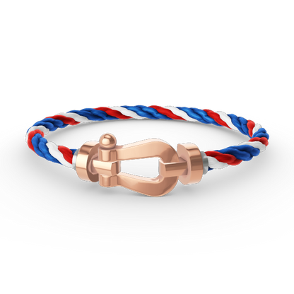 [✨ROSE✨]FORCE LARGE HORSESHOE NO DIAMOND BRACELET ROSE GOLD