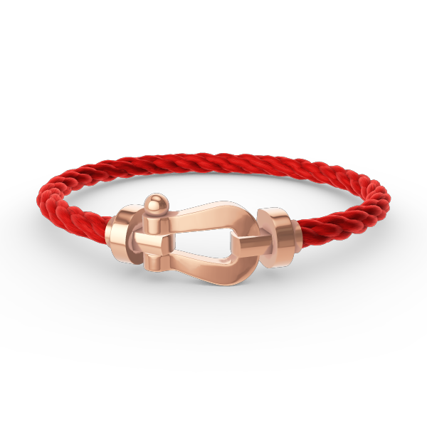 [✨ROSE✨]FORCE LARGE HORSESHOE NO DIAMOND BRACELET ROSE GOLD