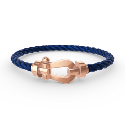 [✨ROSE✨]FORCE LARGE HORSESHOE NO DIAMOND BRACELET ROSE GOLD