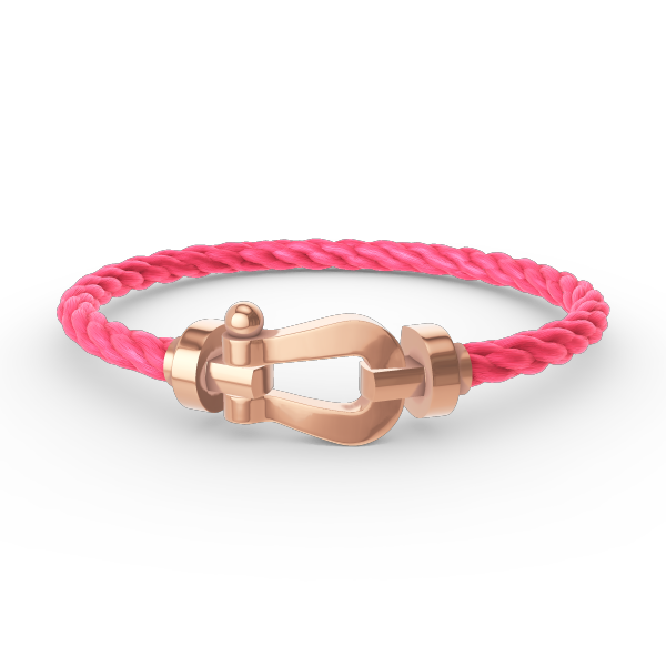 [✨ROSE✨]FORCE LARGE HORSESHOE NO DIAMOND BRACELET ROSE GOLD