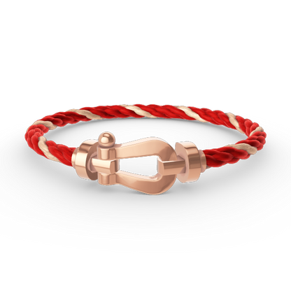 [✨ROSE✨]FORCE LARGE HORSESHOE NO DIAMOND BRACELET ROSE GOLD