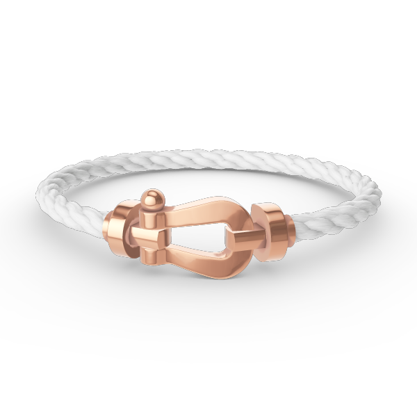 [✨ROSE✨]FORCE LARGE HORSESHOE NO DIAMOND BRACELET ROSE GOLD