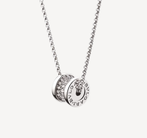 [✨ROSE✨]ZERO 1 SILVER DIAMOND NECKLACE