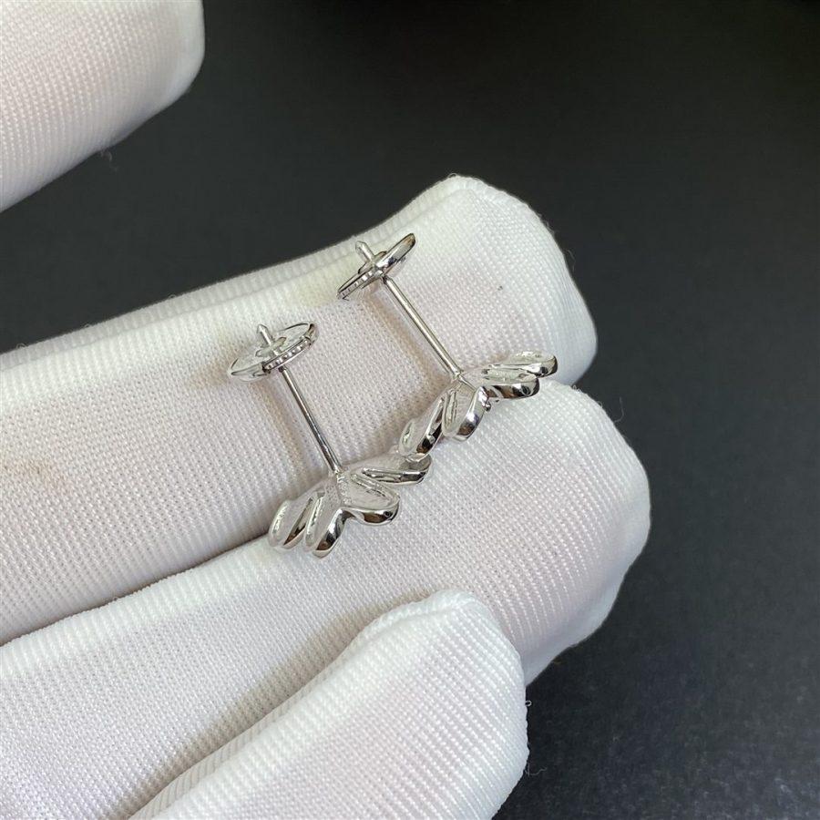 [✨ROSE✨]FRIVOLE MINI SILVER FLOWER EARRINGS