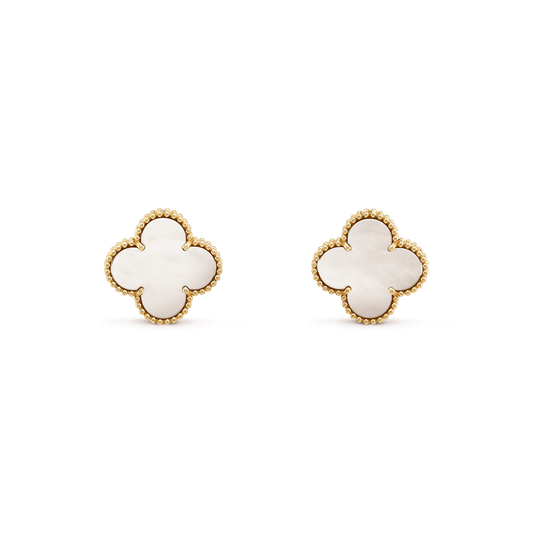 [✨ROSE✨]CLOVER MINI GOLD EARRINGS