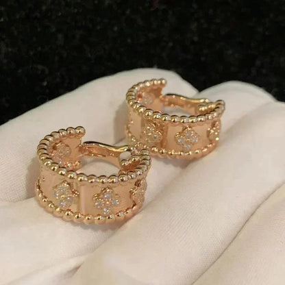 [✨ROSE✨]PERLEE DIAMOND EARRINGS