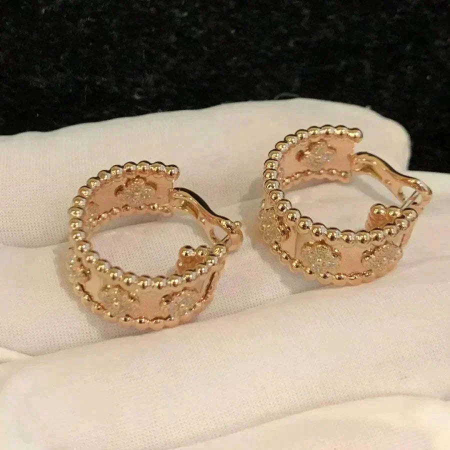 [✨ROSE✨]PERLEE DIAMOND EARRINGS