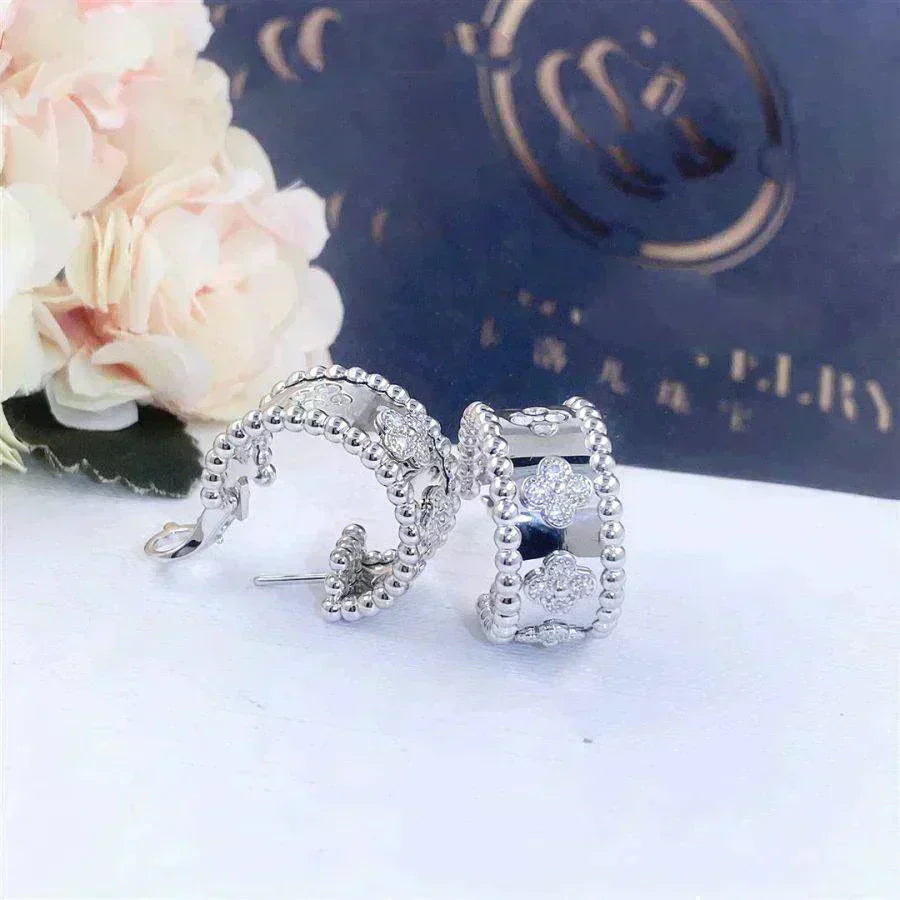 [✨ROSE✨]PERLEE DIAMOND EARRINGS