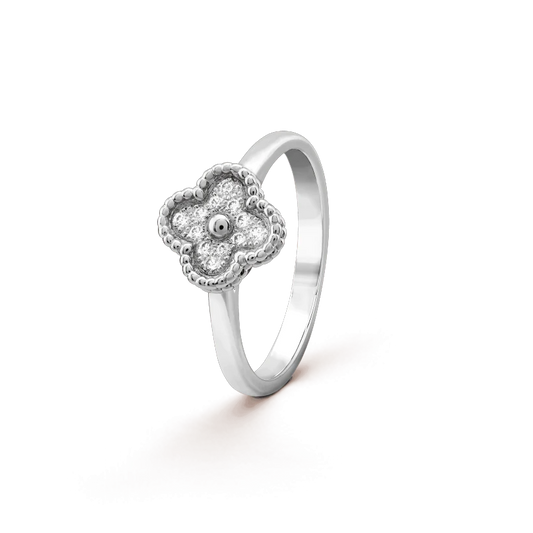 [✨ROSE✨]CLOVER DIAMOND RING