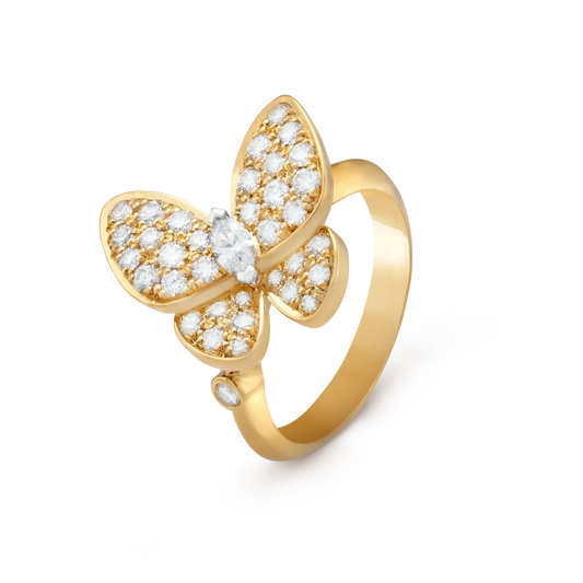 [✨ROSE✨]BUTTERFLY DIAMOND RING