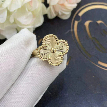 [✨ROSE✨]CLOVER GOLD RING