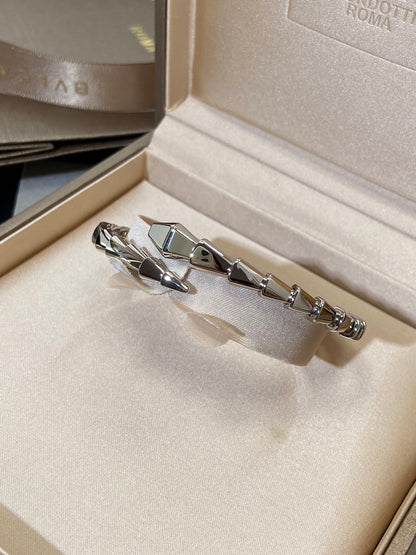 [✨ROSE✨]SERPENTI VIPER SILVER BRACELET
