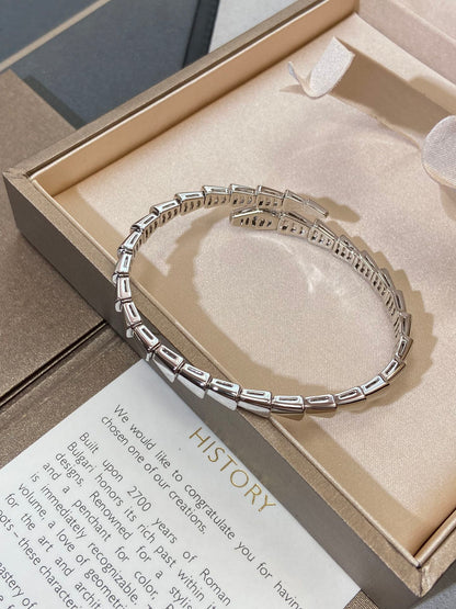 [✨ROSE✨]SERPENTI VIPER SILVER BRACELET