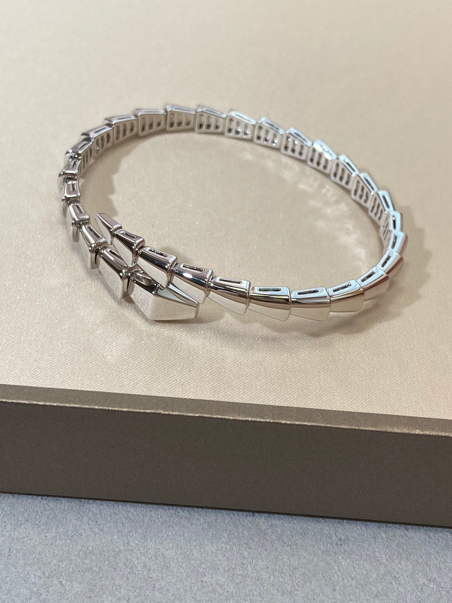 [✨ROSE✨]SERPENTI VIPER SILVER BRACELET