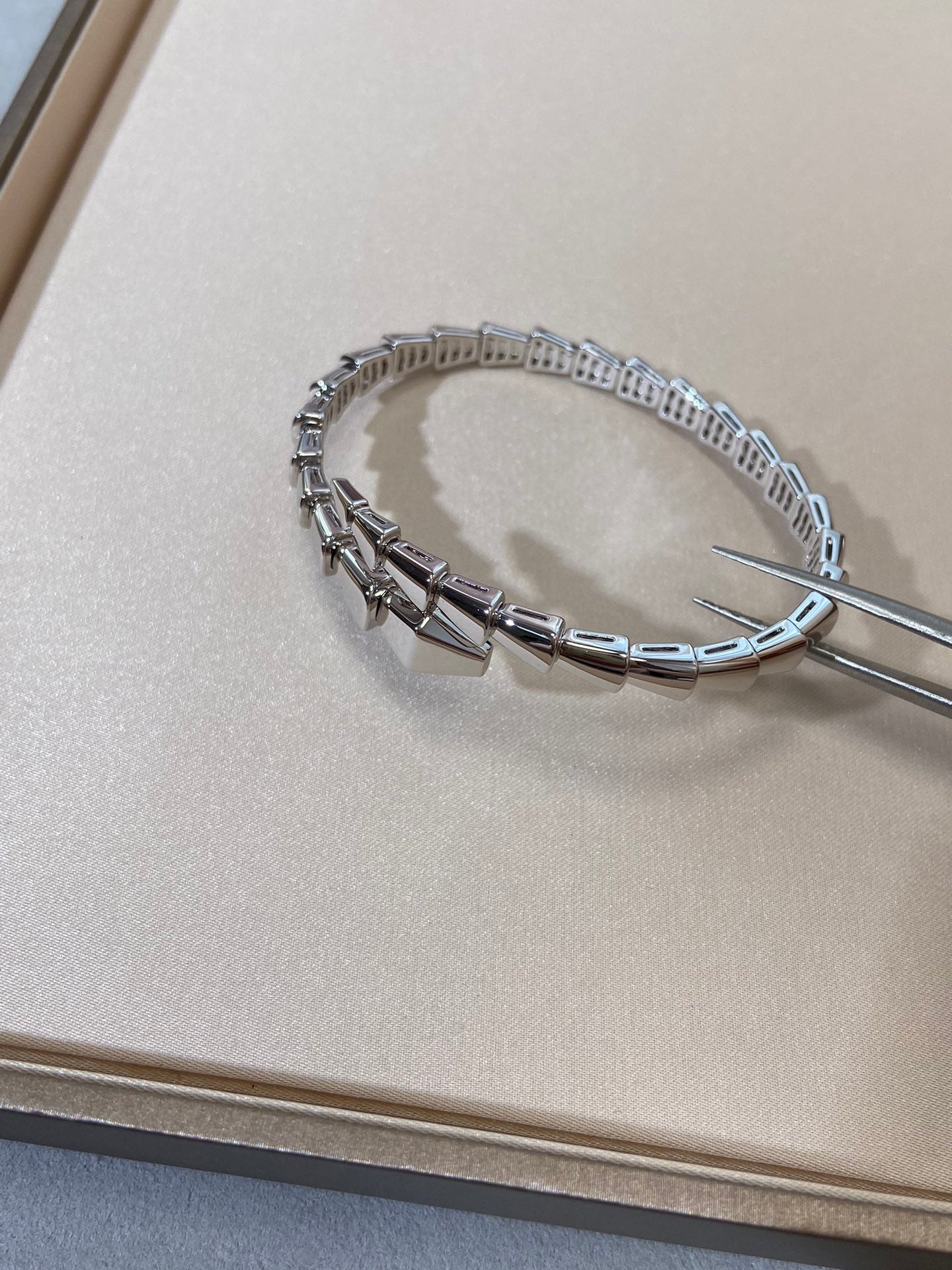 [✨ROSE✨]SERPENTI VIPER SILVER BRACELET