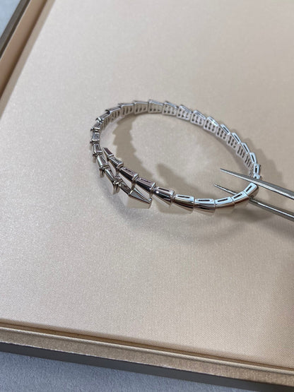 [✨ROSE✨]SERPENTI VIPER SILVER BRACELET