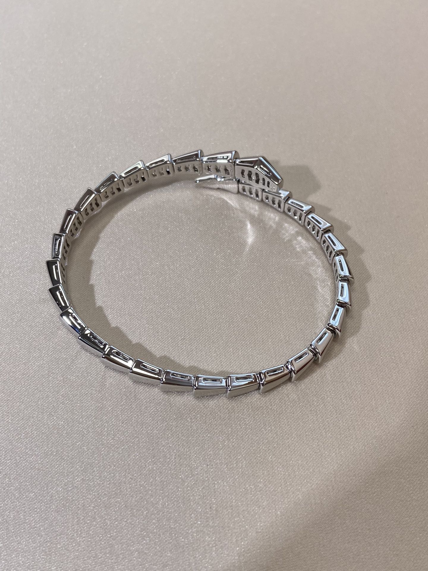 [✨ROSE✨]SERPENTI VIPER SILVER BRACELET
