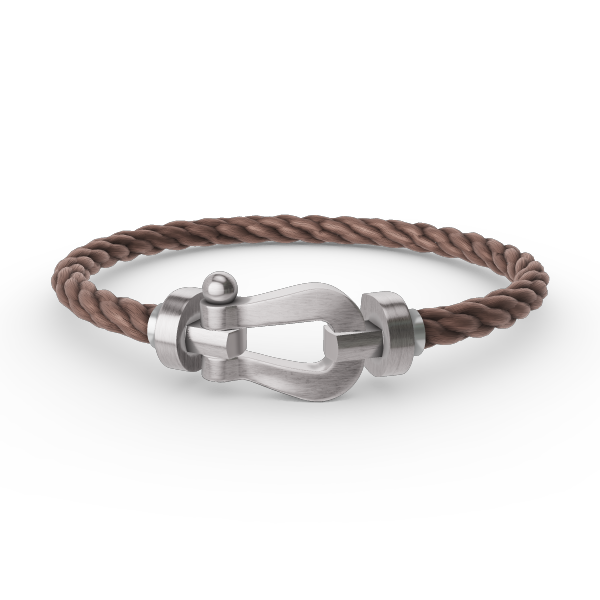 [✨ROSE✨]FORCE LARGE HORSESHOE NO DIAMOND BRACELET SILVER