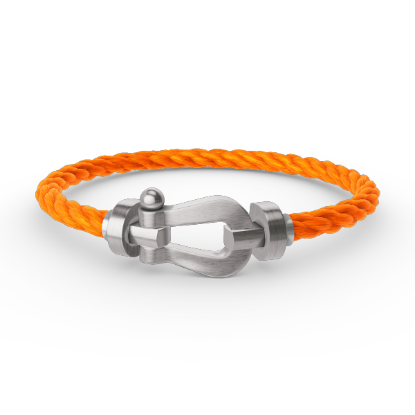 [✨ROSE✨]FORCE LARGE HORSESHOE NO DIAMOND BRACELET SILVER