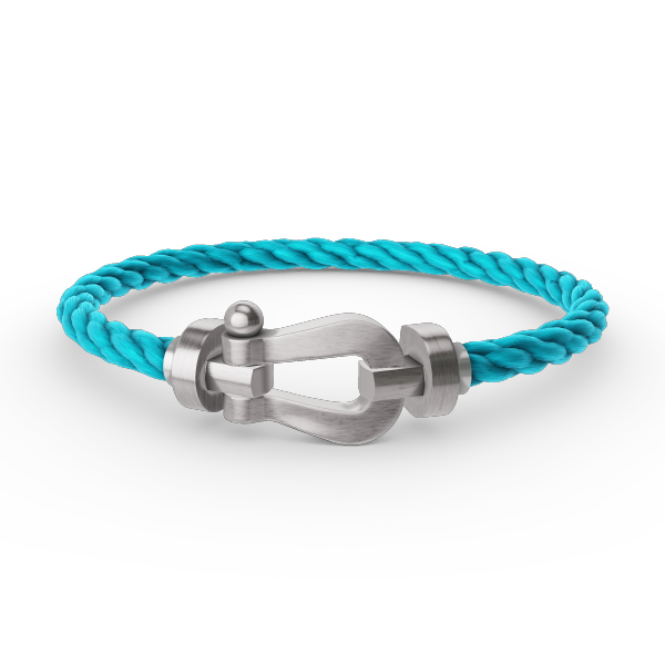 [✨ROSE✨]FORCE LARGE HORSESHOE NO DIAMOND BRACELET SILVER