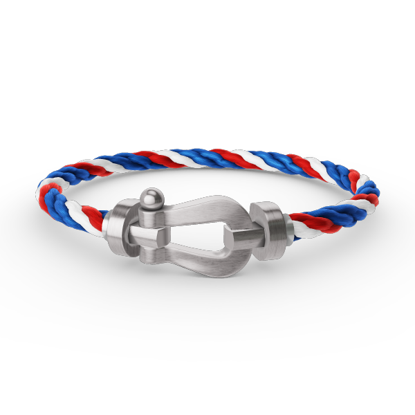 [✨ROSE✨]FORCE LARGE HORSESHOE NO DIAMOND BRACELET SILVER