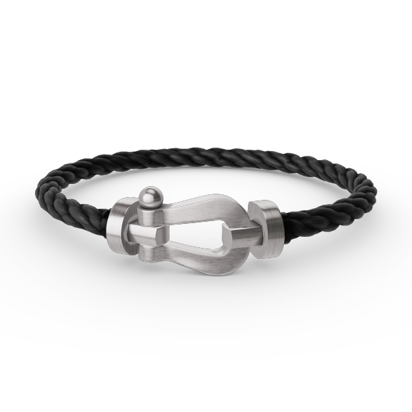 [✨ROSE✨]FORCE LARGE HORSESHOE NO DIAMOND BRACELET SILVER