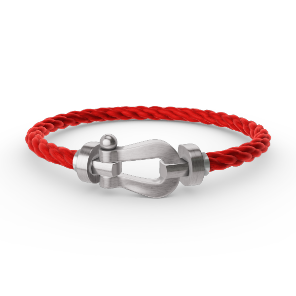[✨ROSE✨]FORCE LARGE HORSESHOE NO DIAMOND BRACELET SILVER