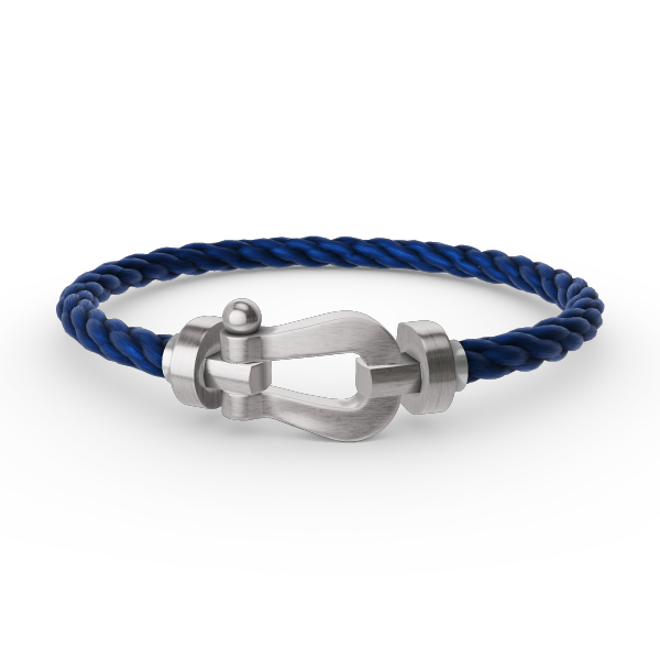 [✨ROSE✨]FORCE LARGE HORSESHOE NO DIAMOND BRACELET SILVER