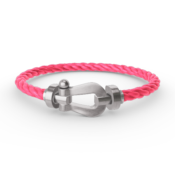 [✨ROSE✨]FORCE LARGE HORSESHOE NO DIAMOND BRACELET SILVER