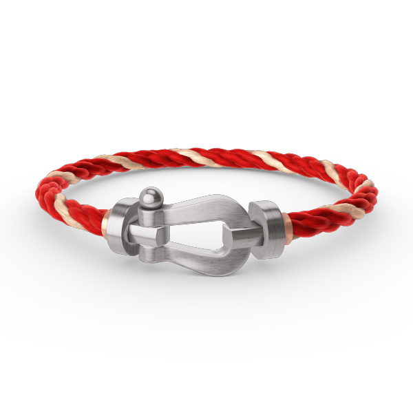 [✨ROSE✨]FORCE LARGE HORSESHOE NO DIAMOND BRACELET SILVER