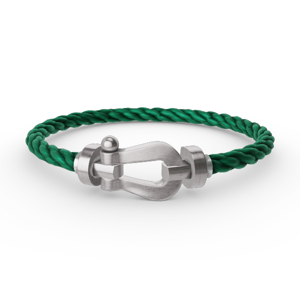 [✨ROSE✨]FORCE LARGE HORSESHOE NO DIAMOND BRACELET SILVER