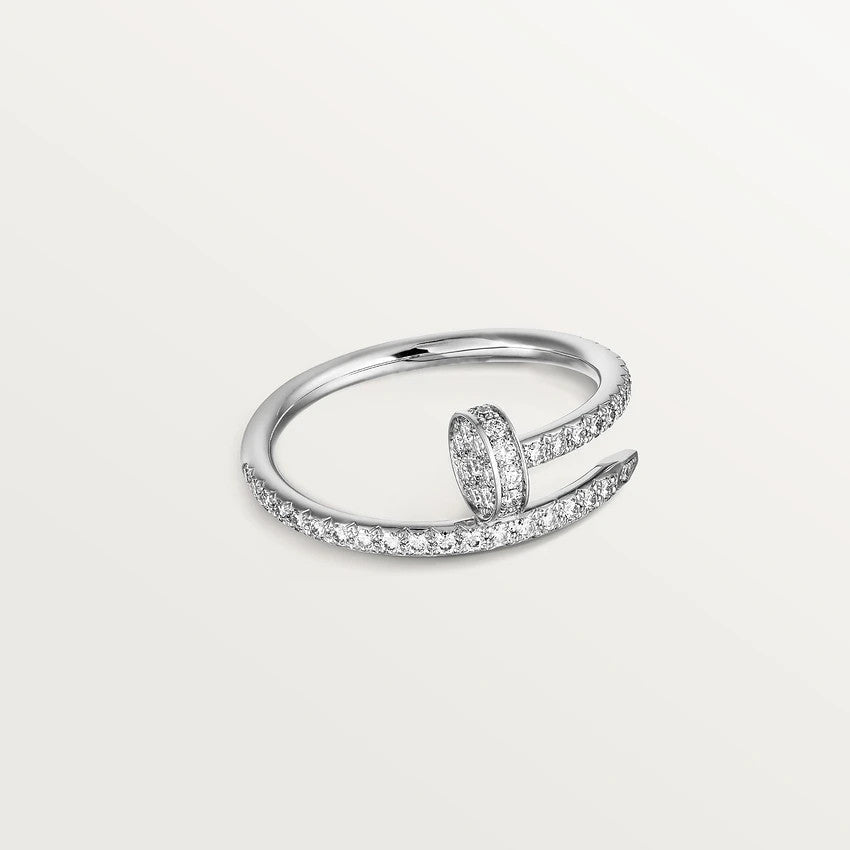 [✨ROSE✨]JUSTE RING 1.8MM SILVER DIAMONDS
