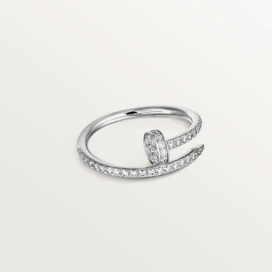 [✨ROSE✨]JUSTE RING 1.8MM SILVER DIAMONDS